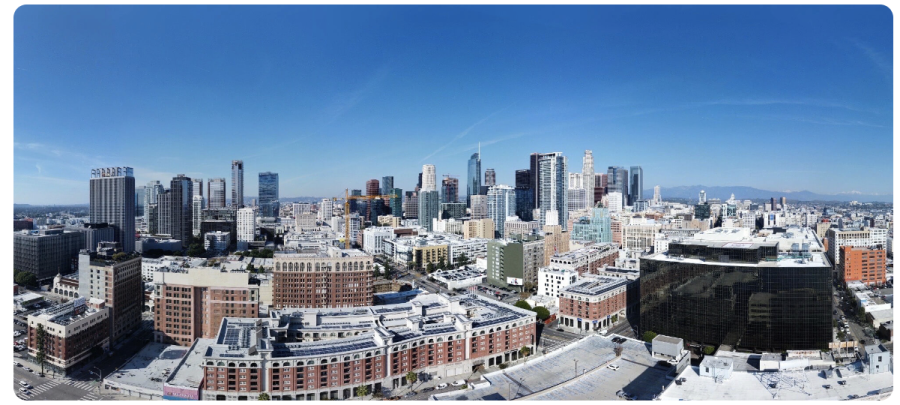 wide picture from DJI mini 2 se